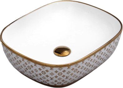 CHROMO-2003 table-top wash basin from the Chromo series