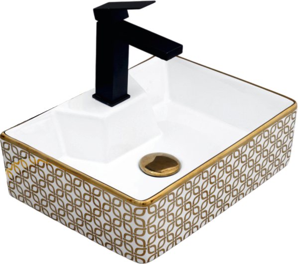 MINI RECTA-2001 table-top wash basin from the Mini Lavish series