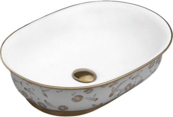 VINUS-2015 table-top wash basin from the Vinus series