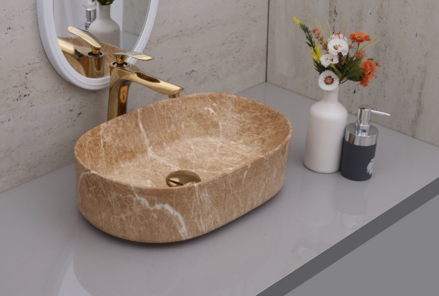 BEETLE-1303 table-top wash basin from the Beetle series