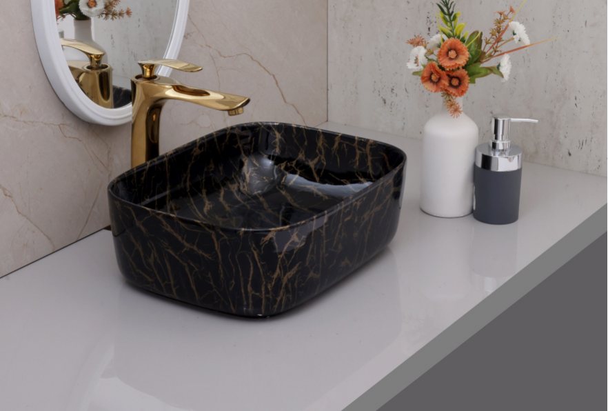 LAVA-1205 table-top wash basin from the Lava series