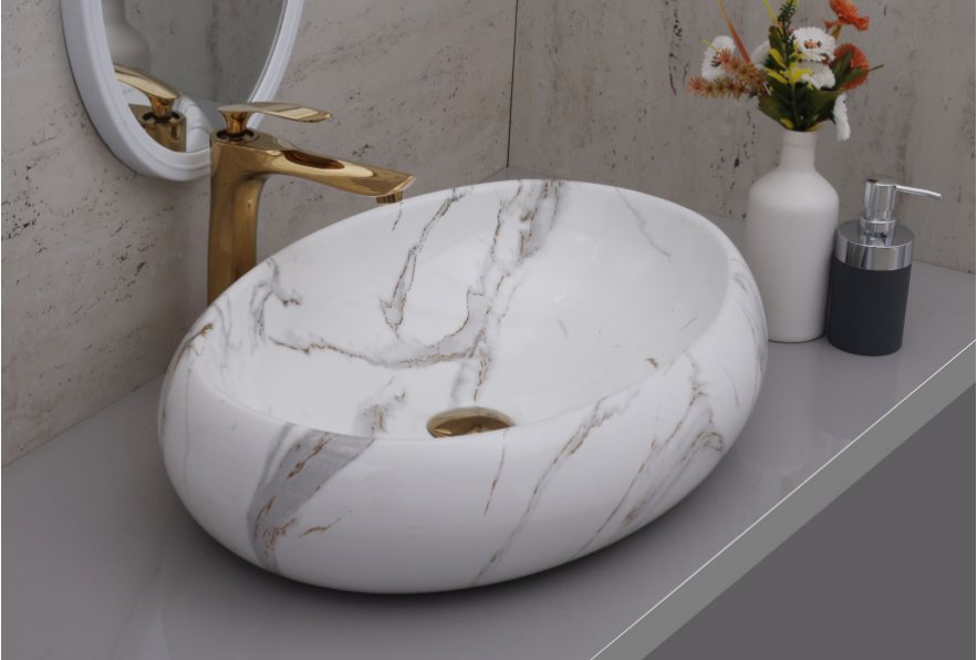 OVEL-2103 table-top wash basin from the Ovel series